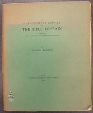 [Gutenberg 29469] • A Supplementary Chapter to the Bible in Spain